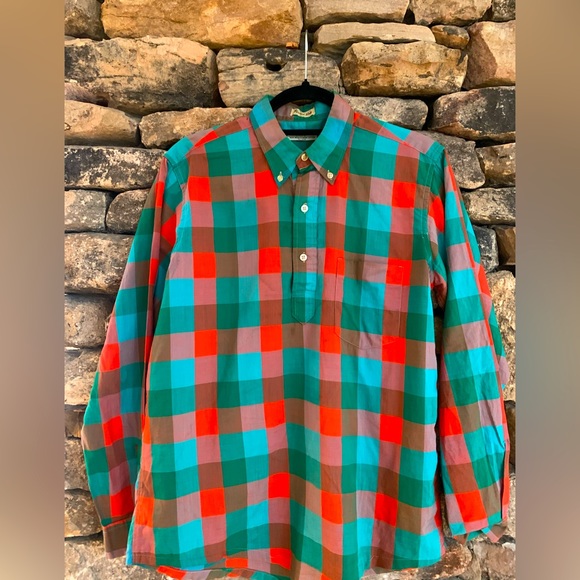 Vintage checkered flannel Shirt 15.5 - Picture 1 of 4